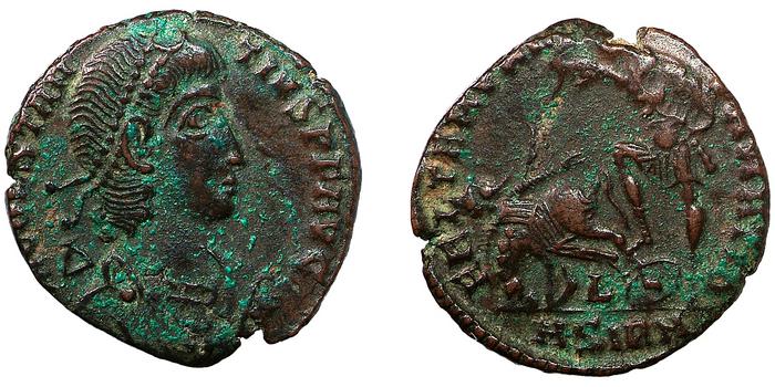 реверс RIC VIII Sirmium 38