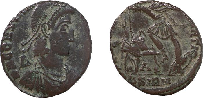 реверс RIC VIII Sirmium 40