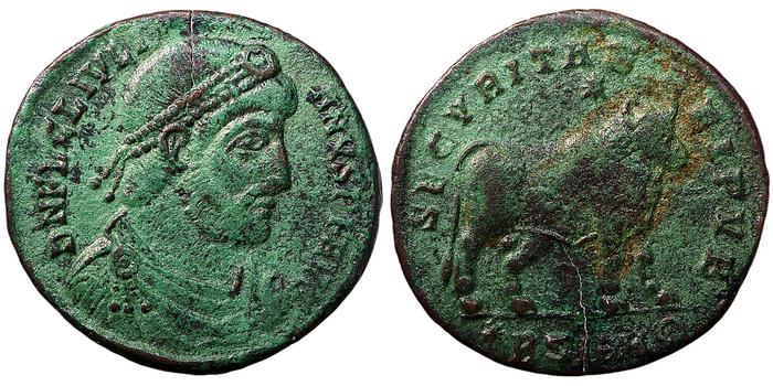 RIC VIII Sirmium 106, реверс, bm