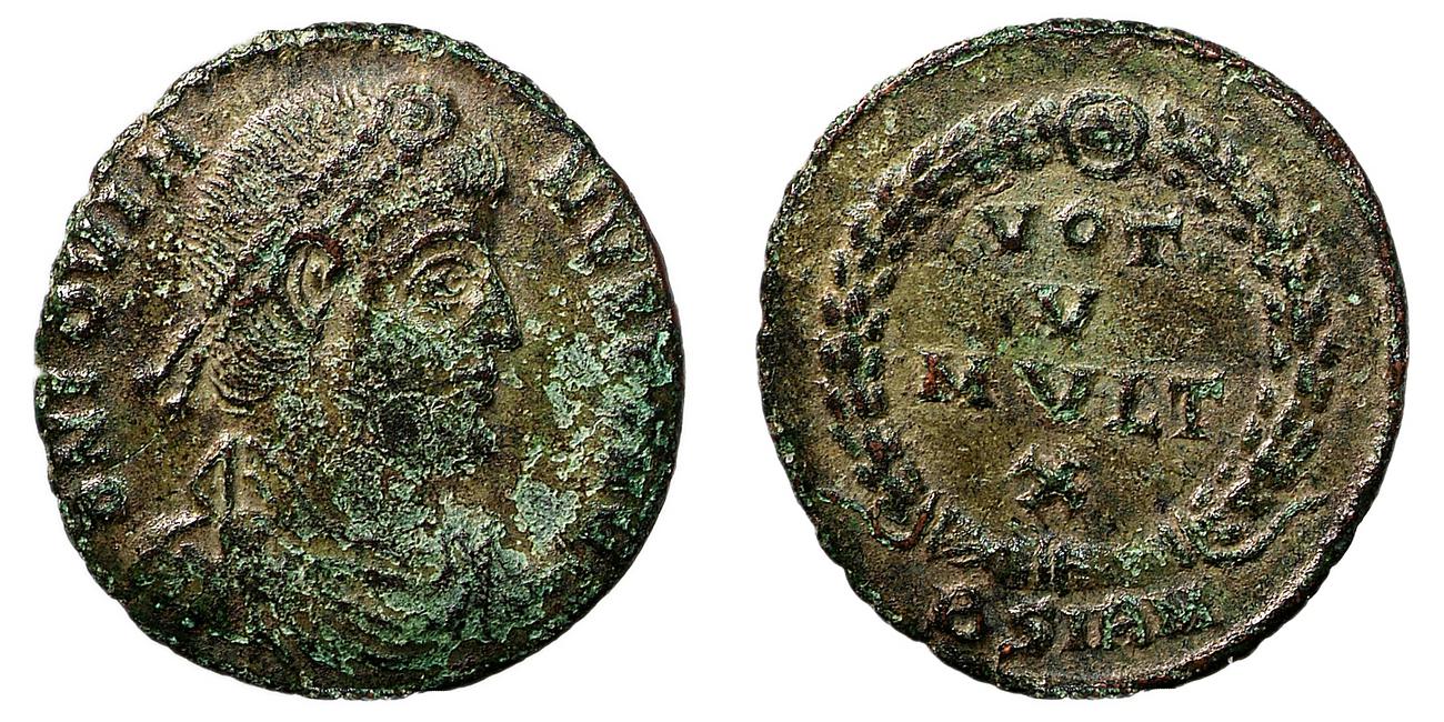 RIC VIII Sirmium 118, аверс, bm