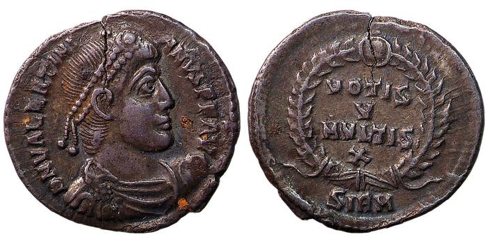 RIC IX Sirmium 2, реверс, bm