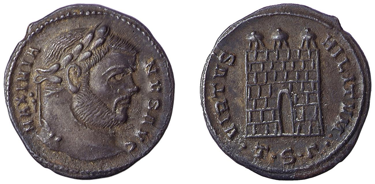 RIC VI Thessalonica 15b, аверс, bm
