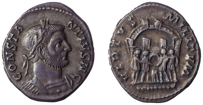RIC VI Thessalonica 16a, реверс, bm