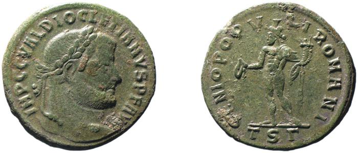 RIC VI Thessalonica 19a, реверс, bm