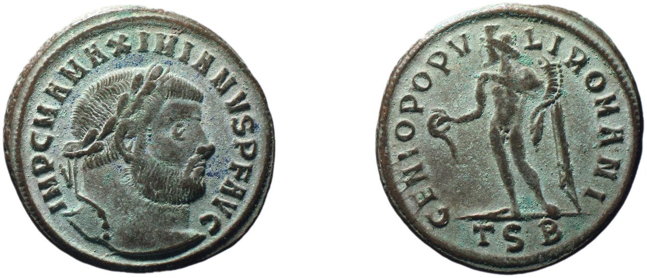RIC VI Thessalonica 19b, аверс, bm