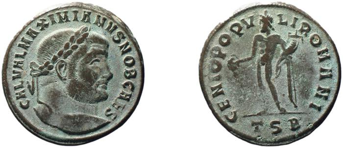 RIC VI Thessalonica 20b, реверс, bm