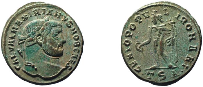 реверс RIC VI Thessalonica 22b