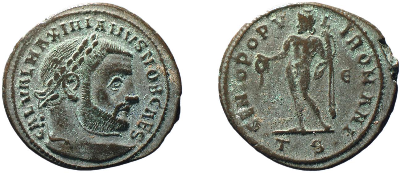 RIC VI Thessalonica 24b, аверс, bm