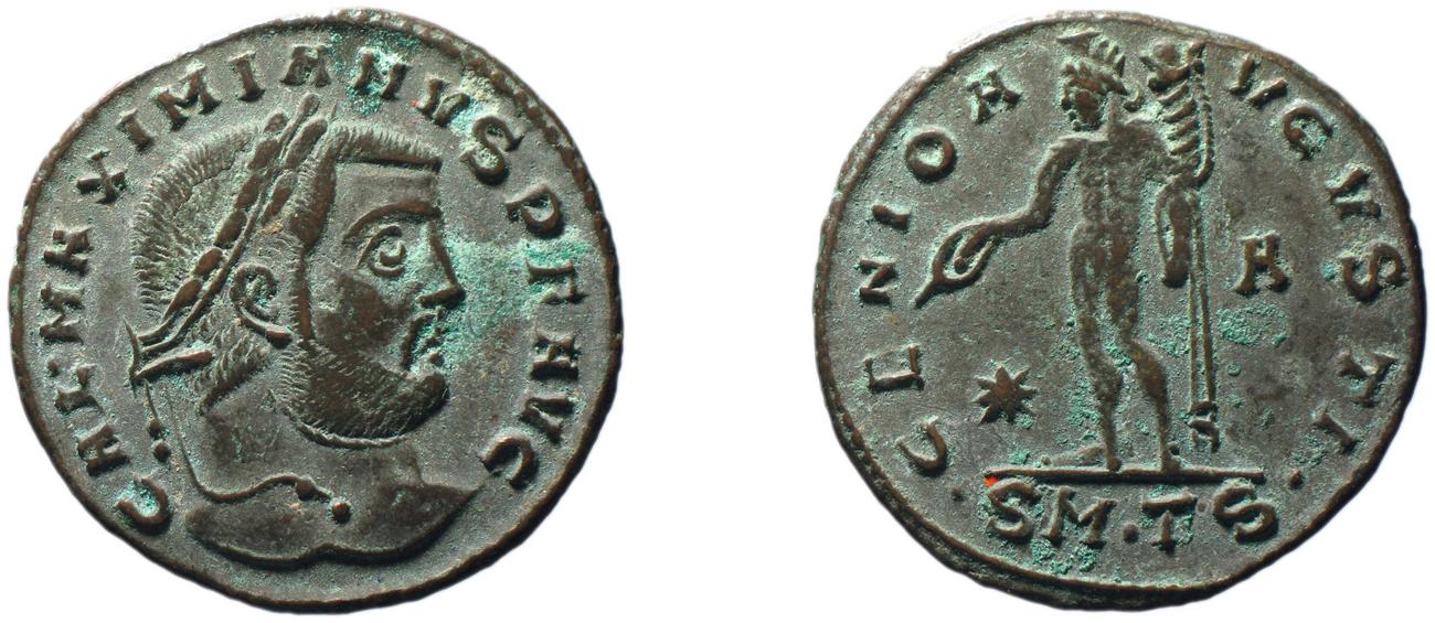 RIC VI Thessalonica 30a, аверс, bm
