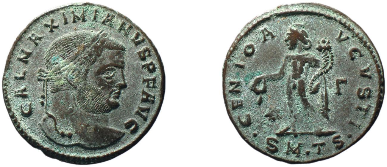RIC VI Thessalonica 30a, аверс, bm