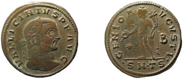 RIC VI Thessalonica 30b, реверс, bm