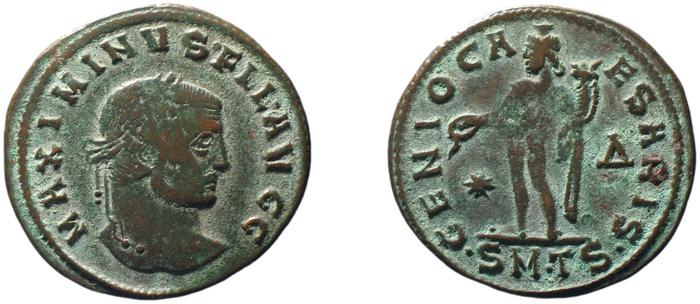 RIC VI Thessalonica 32a, реверс, bm