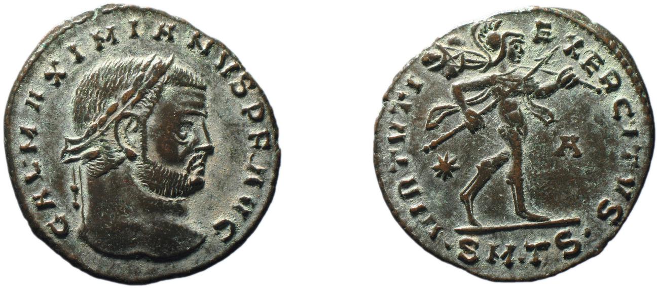 RIC VI Thessalonica 37a, аверс, bm