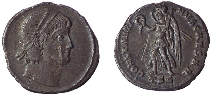 реверс RIC VII Thessalonica 215