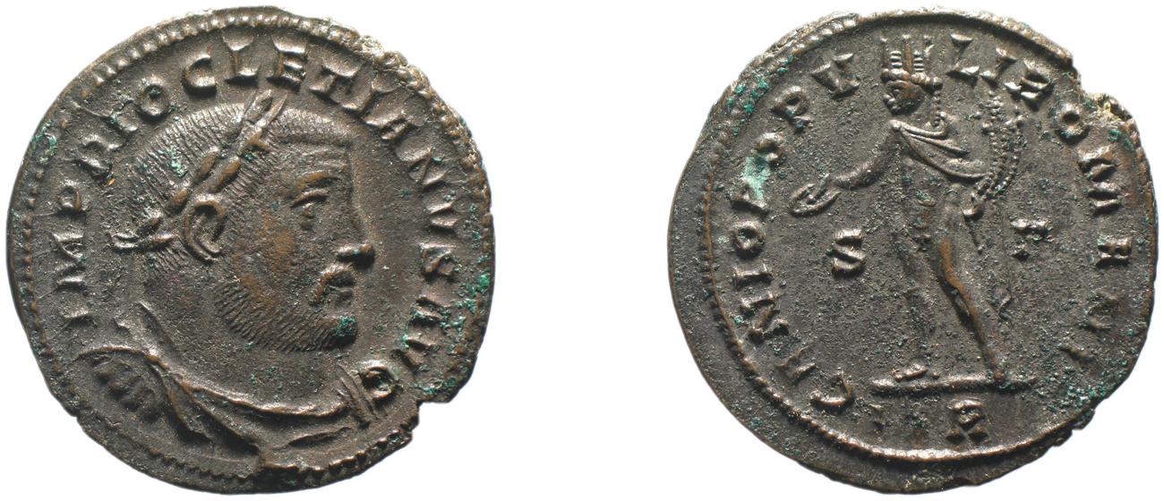 obverse RIC VI Treveri 525a