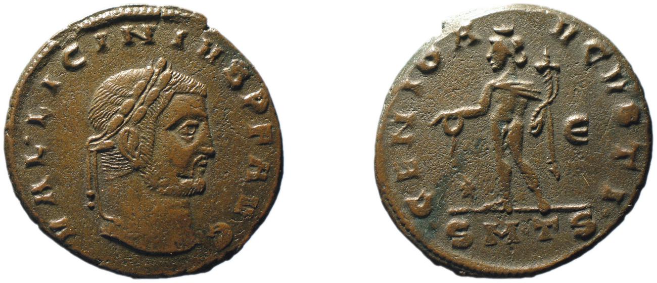 RIC VI Thessalonica 40b, аверс, bm