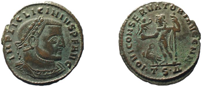 RIC VI Thessalonica 60, реверс, bm