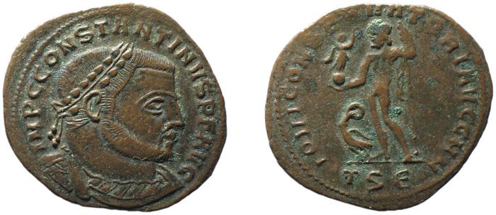 RIC VI Thessalonica 61b, реверс, bm