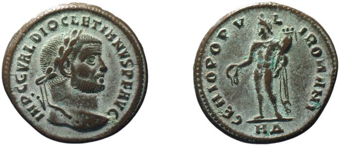 RIC VI Heraclea 12a, реверс, bm