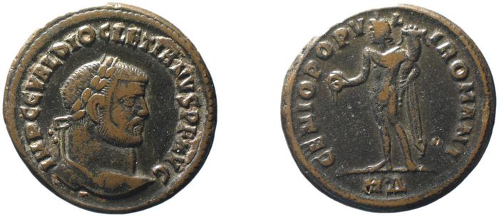 RIC VI Heraclea 12a, реверс, bm