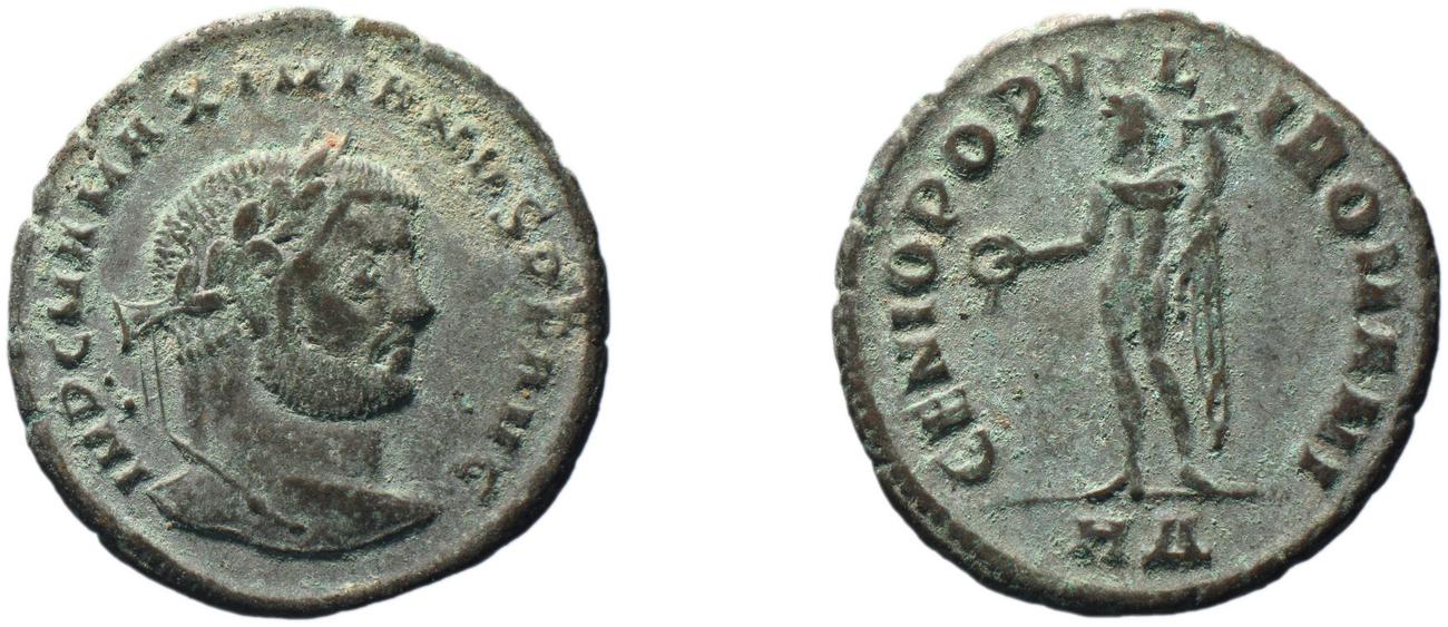 RIC VI Heraclea 12b, аверс, bm