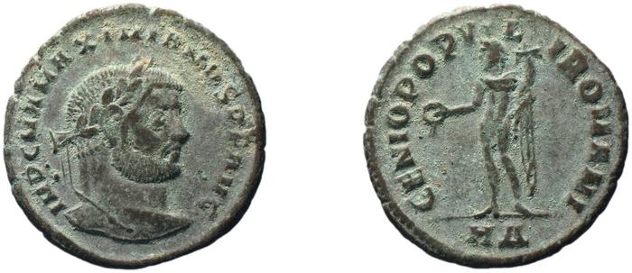 RIC VI Heraclea 12b, реверс, bm