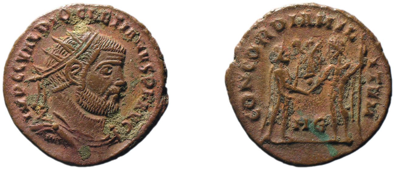 RIC VI Heraclea 13, аверс, bm