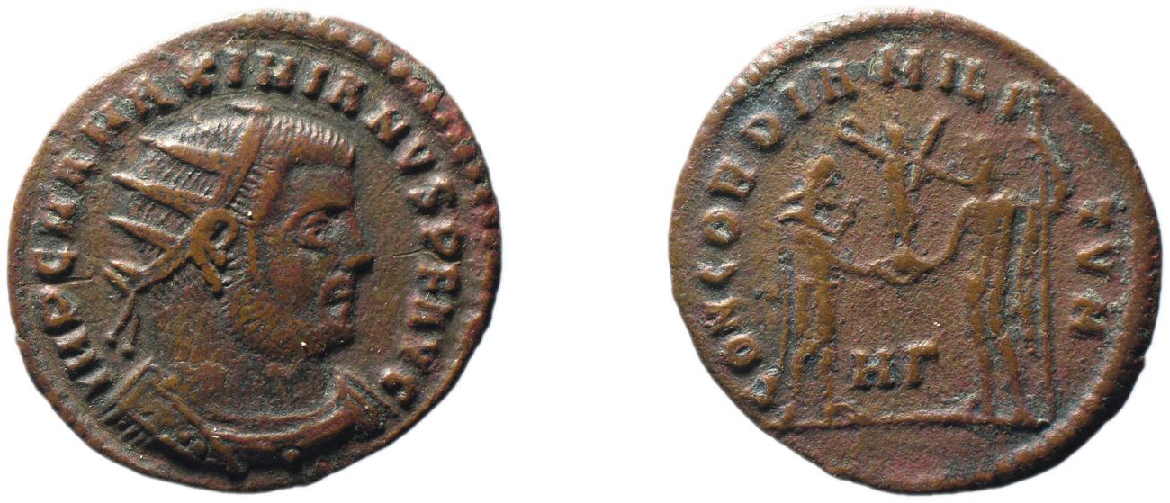 RIC VI Heraclea 14, аверс, bm