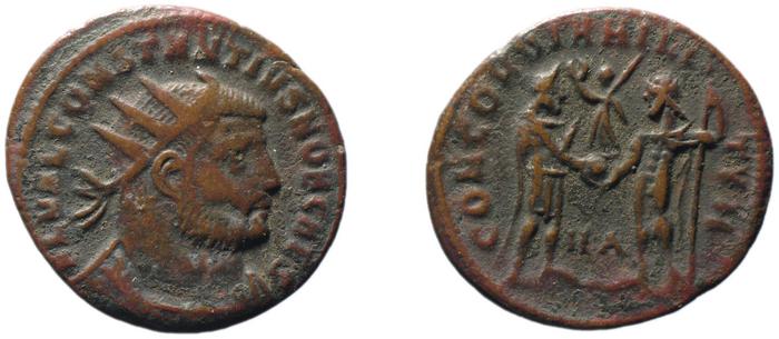 RIC VI Heraclea 15, реверс, bm