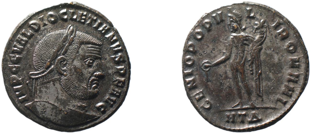 RIC VI Heraclea 17a, аверс, bm