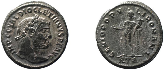 RIC VI Heraclea 17a, реверс, bm