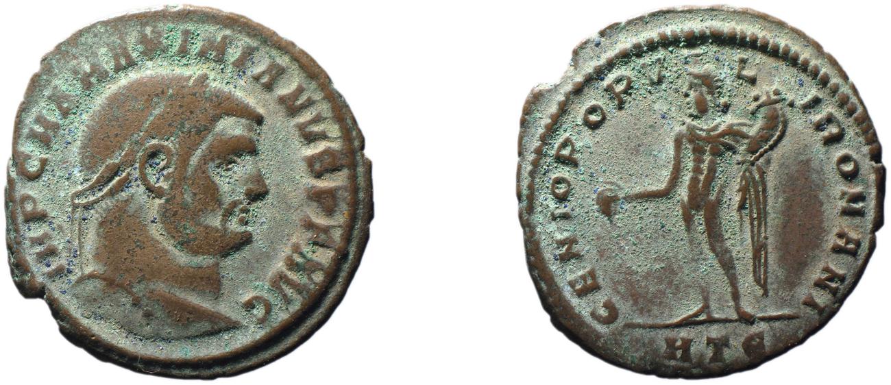 RIC VI Heraclea 17b, аверс, bm