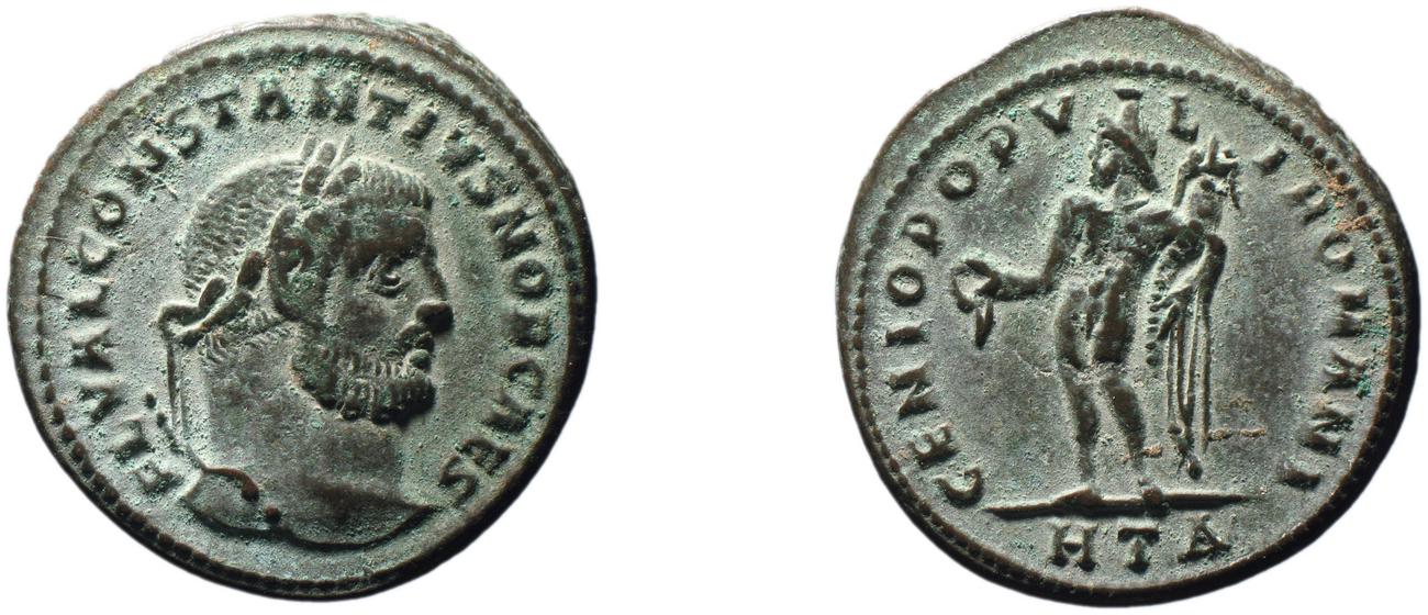 RIC VI Heraclea 18a, аверс, bm