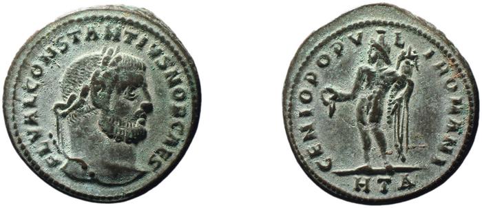RIC VI Heraclea 18a, реверс, bm