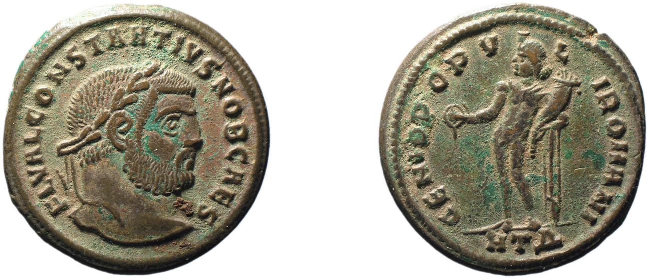 RIC VI Heraclea 18a, аверс, bm