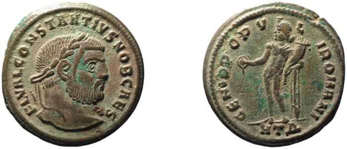 RIC VI Heraclea 18a, реверс, bm