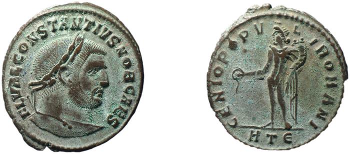 RIC VI Heraclea 20a, реверс, bm