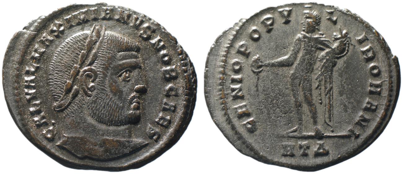 RIC VI Heraclea 20b, аверс, bm