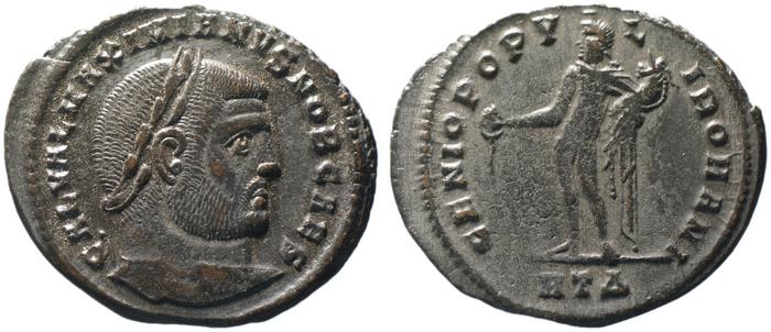 RIC VI Heraclea 20b, реверс, bm