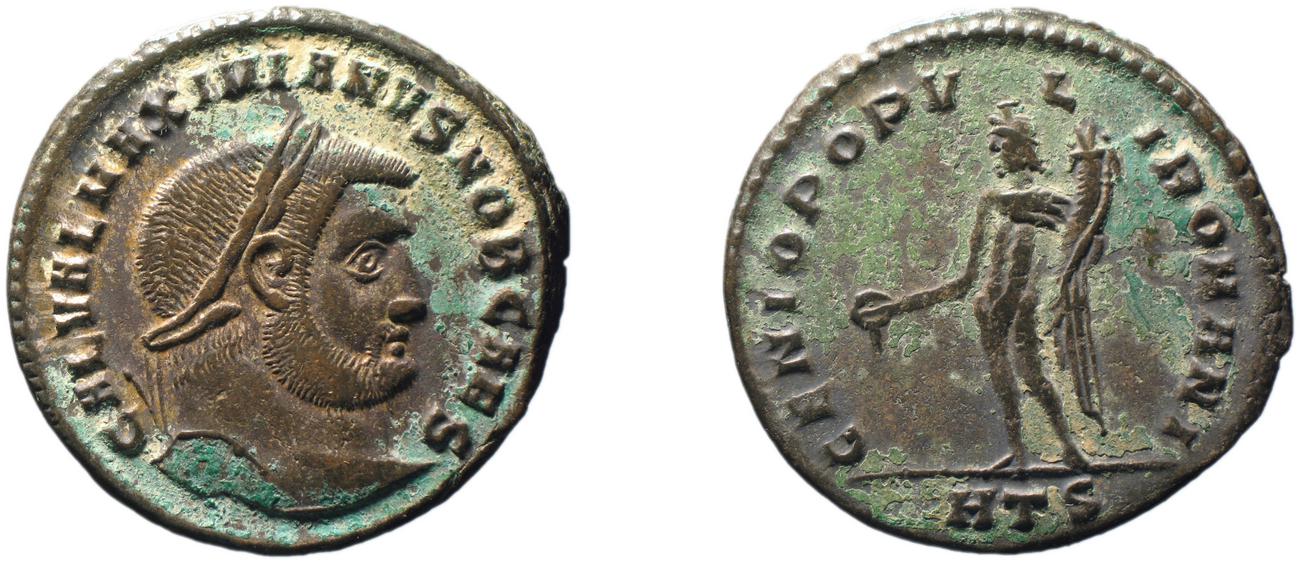 RIC VI Heraclea 20b, аверс, bm