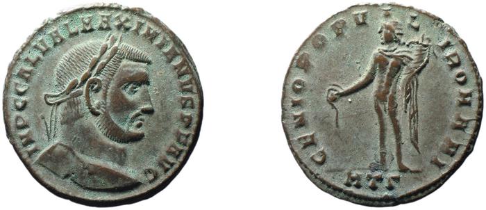 RIC VI Heraclea 24b, реверс, bm