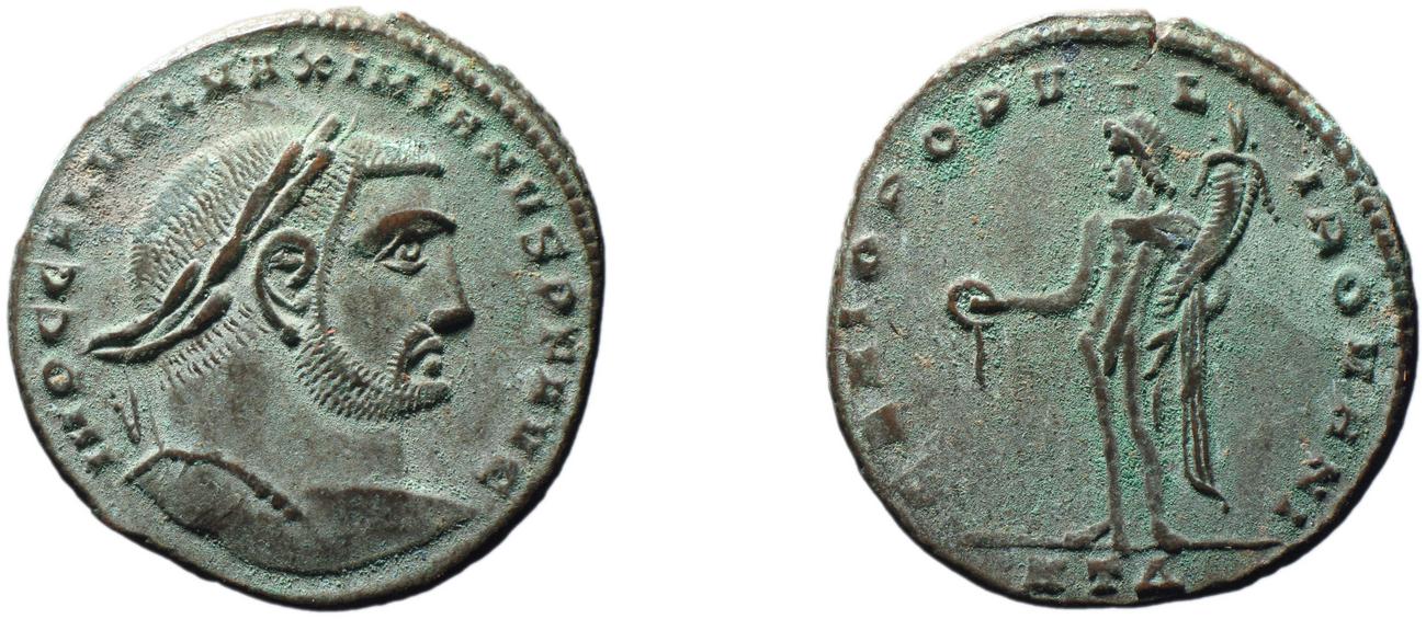 RIC VI Heraclea 24b, аверс, bm