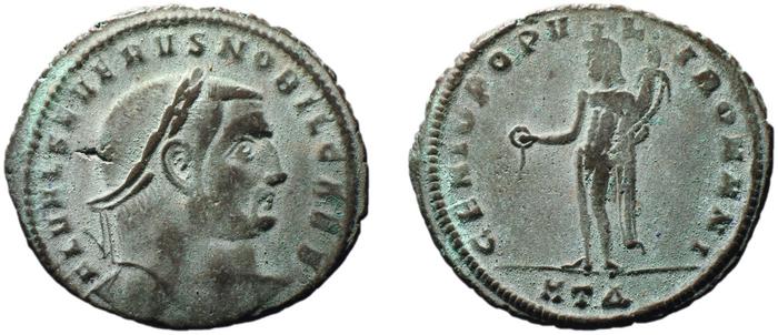 RIC VI Heraclea 25, реверс, bm