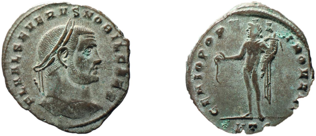 RIC VI Heraclea 25, аверс, bm
