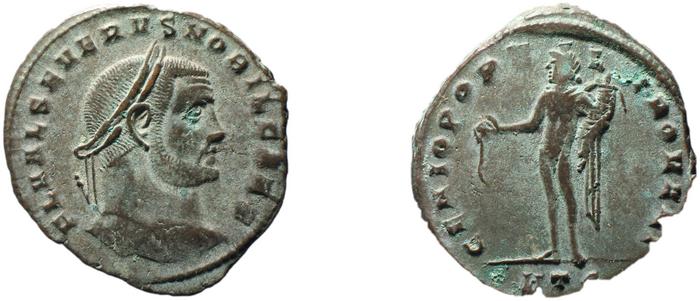 RIC VI Heraclea 25, реверс, bm
