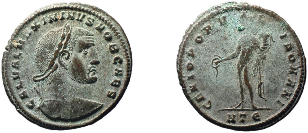 RIC VI Heraclea 26b, аверс, bm