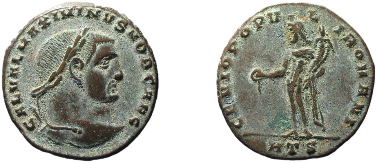 RIC VI Heraclea 26b, аверс, bm