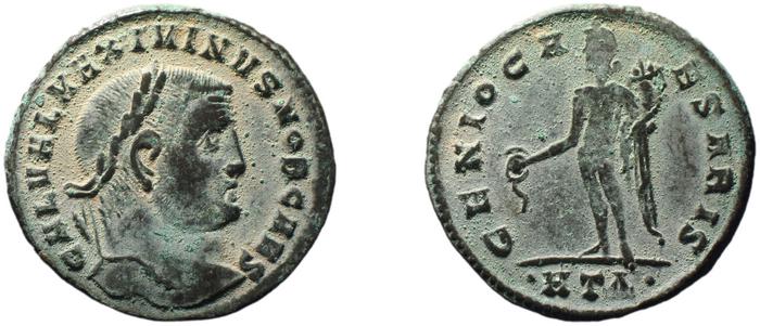 RIC VI Heraclea 36, реверс, bm