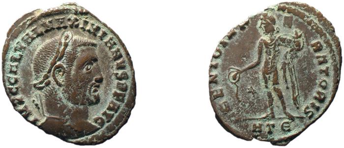 RIC VI Heraclea 48a, реверс, bm