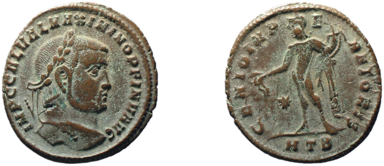 RIC VI Heraclea 49a, аверс, bm